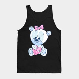 teddy bear take love Tank Top